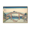 Quadro Stampa su Tela Ponte Mannen, Katsushika Hokusai - CupidoDesign