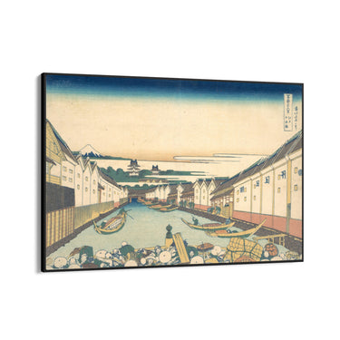 Quadro Stampa su Tela Ponte Nihonbashi, Katsushika Hokusai - CupidoDesign