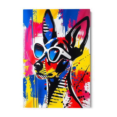 Quadro Stampa su Tela Pop Dog - CupidoDesign