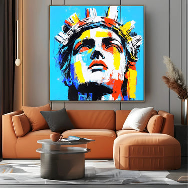 Quadro Stampa su Tela Potere Divino - CupidoDesign