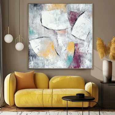 Quadro Stampa su Tela Presenza Sottile - CupidoDesign