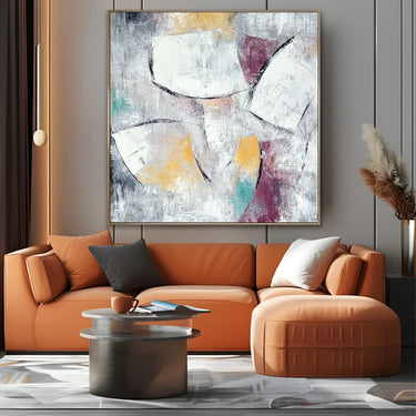 Quadro Stampa su Tela Presenza Sottile - CupidoDesign