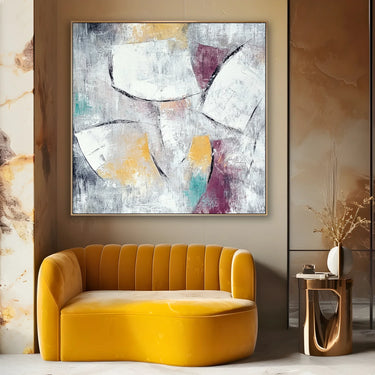 Quadro Stampa su Tela Presenza Sottile - CupidoDesign