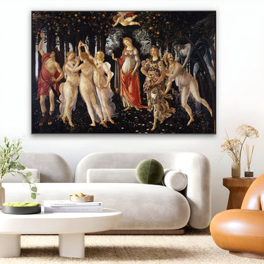 Quadro Stampa su Tela Primavera, Sandro Botticelli - CupidoDesign