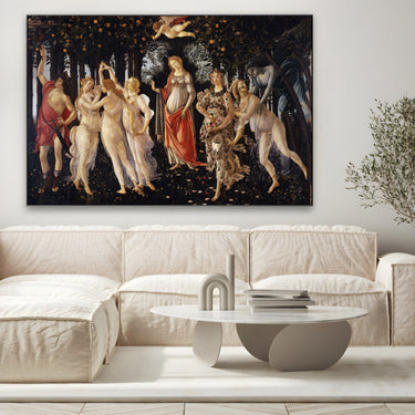 Quadro Stampa su Tela Primavera, Sandro Botticelli - CupidoDesign