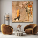 Quadro Stampa su Tela Princess Daga, John Bauer - CupidoDesign