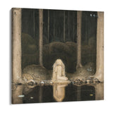 Quadro Stampa su Tela Princess Tuvstarr, John Bauer - CupidoDesign