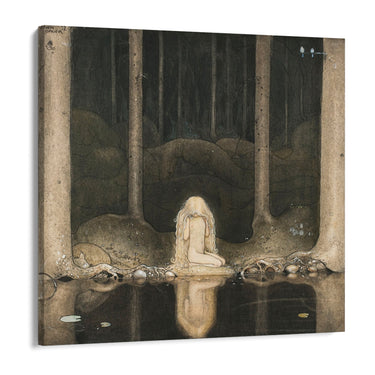 Quadro Stampa su Tela Princess Tuvstarr, John Bauer - CupidoDesign