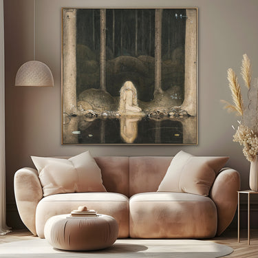 Quadro Stampa su Tela Princess Tuvstarr, John Bauer - CupidoDesign