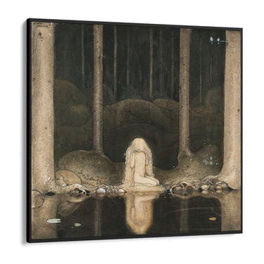 Quadro Stampa su Tela Princess Tuvstarr, John Bauer - CupidoDesign