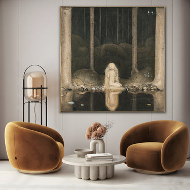 Quadro Stampa su Tela Princess Tuvstarr, John Bauer - CupidoDesign