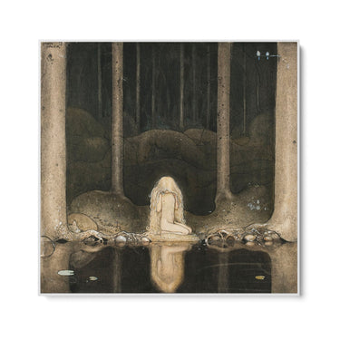 Quadro Stampa su Tela Princess Tuvstarr, John Bauer - CupidoDesign