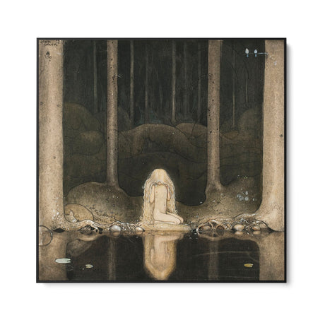 Quadro Stampa su Tela Princess Tuvstarr, John Bauer - CupidoDesign