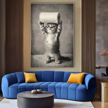 Quadro Stampa su Tela Principe del Bagno - CupidoDesign