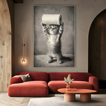 Quadro Stampa su Tela Principe del Bagno - CupidoDesign
