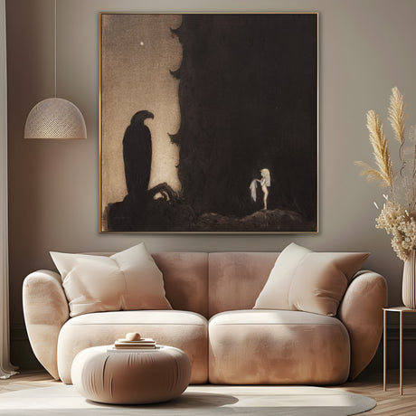 Quadro Stampa su Tela Principessa Tuvstarr, John Bauer - CupidoDesign
