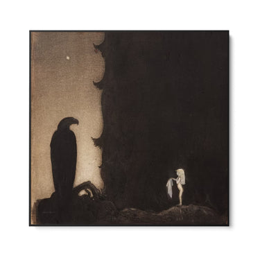 Quadro Stampa su Tela Principessa Tuvstarr, John Bauer - CupidoDesign
