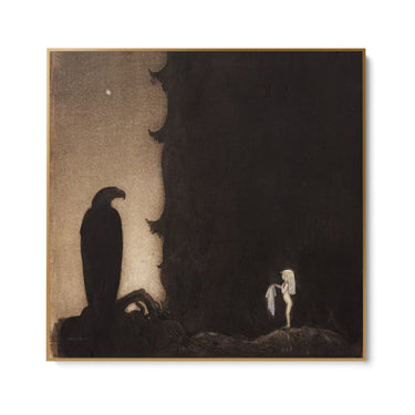 Quadro Stampa su Tela Principessa Tuvstarr, John Bauer - CupidoDesign