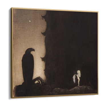 Quadro Stampa su Tela Principessa Tuvstarr, John Bauer - CupidoDesign