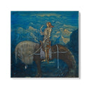 Quadro Stampa su Tela Principessa che cavalca un cavallo magico, John Bauer - CupidoDesign