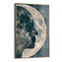 Quadro Stampa su Tela Profilo di luna - CupidoDesign