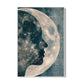 Quadro Stampa su Tela Profilo di luna - CupidoDesign