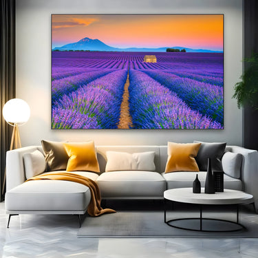 Quadro Stampa su Tela Profumo di infinito, Provenza - CupidoDesign
