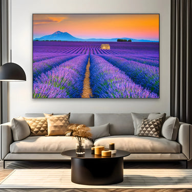 Quadro Stampa su Tela Profumo di infinito, Provenza - CupidoDesign