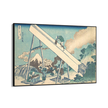 Quadro Stampa su Tela Provincia di Totomi, Katsushika Hokusai - CupidoDesign