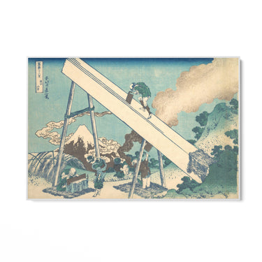 Quadro Stampa su Tela Provincia di Totomi, Katsushika Hokusai - CupidoDesign