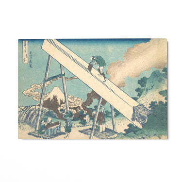 Quadro Stampa su Tela Provincia di Totomi, Katsushika Hokusai - CupidoDesign