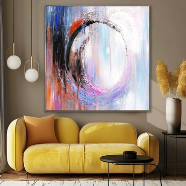 Quadro Stampa su Tela Punto Interiore - CupidoDesign