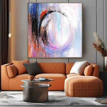 Quadro Stampa su Tela Punto Interiore - CupidoDesign