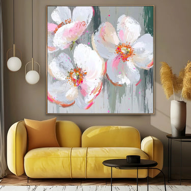 Quadro Stampa su Tela Punto Rosato - CupidoDesign