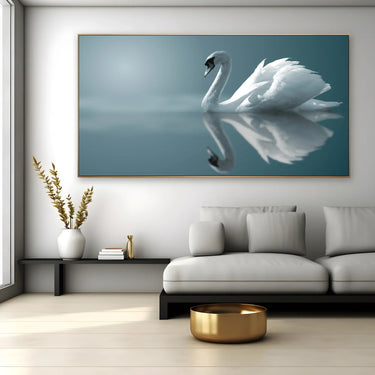 Quadro Stampa su Tela Purezza Silenziosa - CupidoDesign