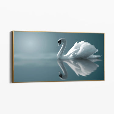 Quadro Stampa su Tela Purezza Silenziosa - CupidoDesign