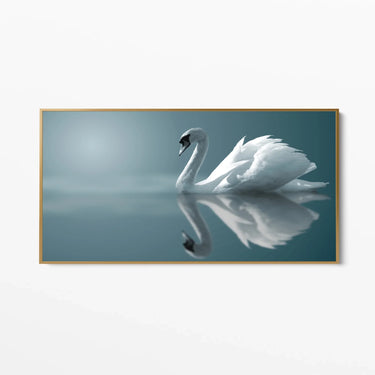 Quadro Stampa su Tela Purezza Silenziosa - CupidoDesign
