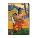 Quadro Stampa su Tela Quando ti Sposi?, Paul Gauguin - CupidoDesign