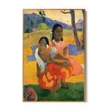Quadro Stampa su Tela Quando ti Sposi?, Paul Gauguin - CupidoDesign