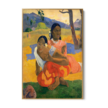 Quadro Stampa su Tela Quando ti Sposi?, Paul Gauguin - CupidoDesign