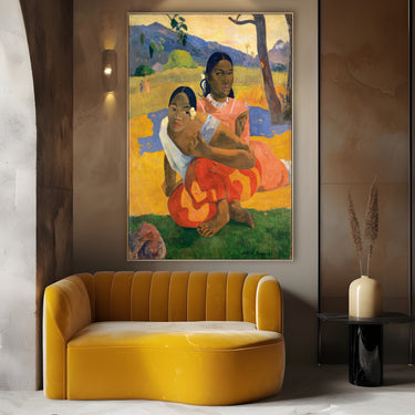 Quadro Stampa su Tela Quando ti Sposi?, Paul Gauguin - CupidoDesign