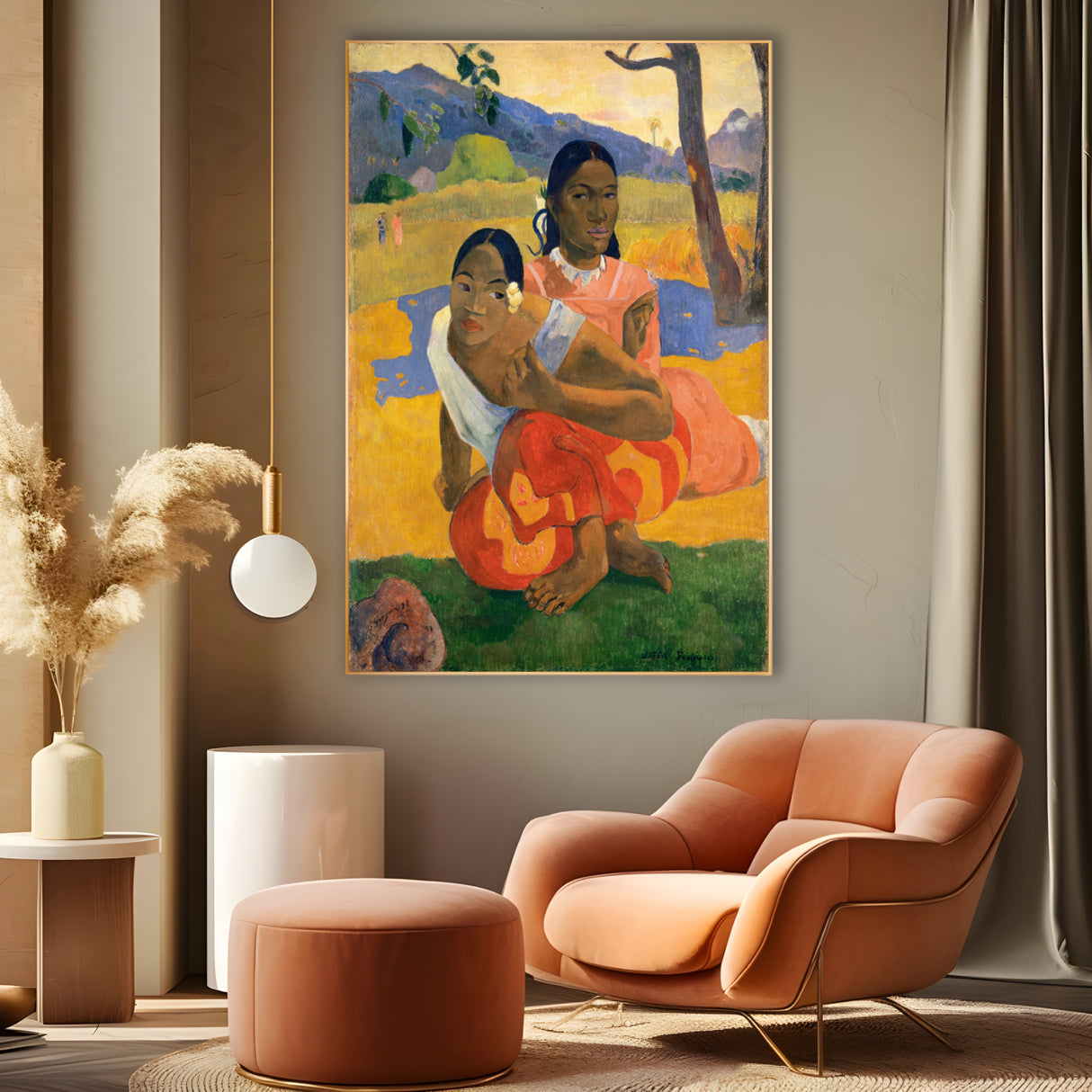 Quadro Stampa su Tela Quando ti Sposi?, Paul Gauguin - CupidoDesign