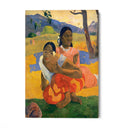 Quadro Stampa su Tela Quando ti Sposi?, Paul Gauguin - CupidoDesign