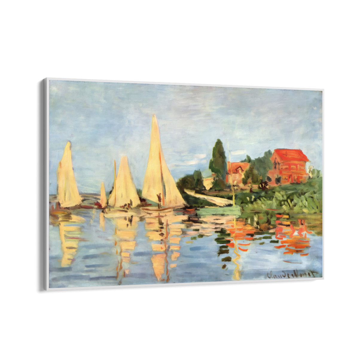 Regata en Argenteuil - Claude Monet