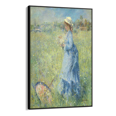 Quadro Stampa su Tela Raccolta dei Fiori, Pierre Auguste Renoir - CupidoDesign