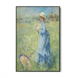 Quadro Stampa su Tela Raccolta dei Fiori, Pierre Auguste Renoir - CupidoDesign