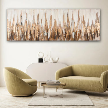 Quadro Stampa su Tela Radici di Bianco - CupidoDesign