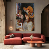 Quadro Stampa su Tela Ragazza che legge, Pierre Auguste Renoir - CupidoDesign