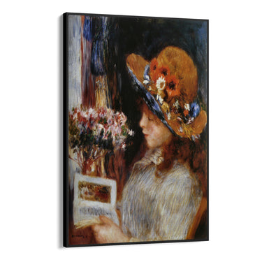Quadro Stampa su Tela Ragazza che legge, Pierre Auguste Renoir - CupidoDesign