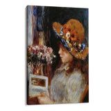Quadro Stampa su Tela Ragazza che legge, Pierre Auguste Renoir - CupidoDesign
